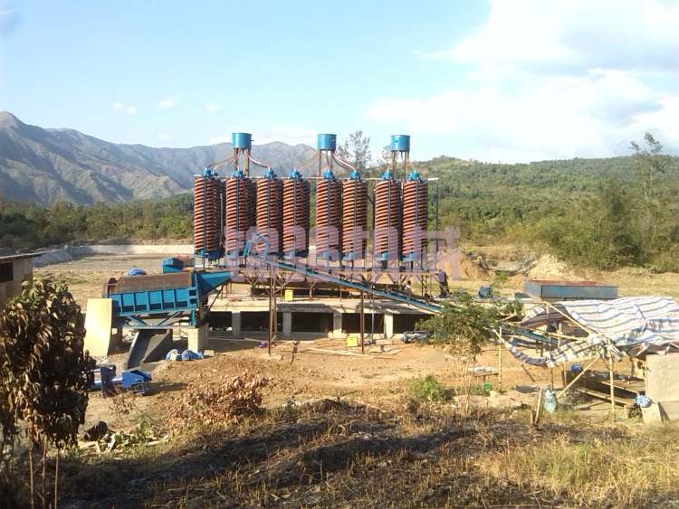 海濱鋯重力選礦生產線 海濱鋯重力選礦生產線